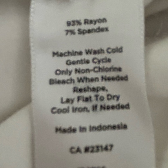 Talbots Petites excellent condition white maxi skirt size SP - Picture 4 of 4